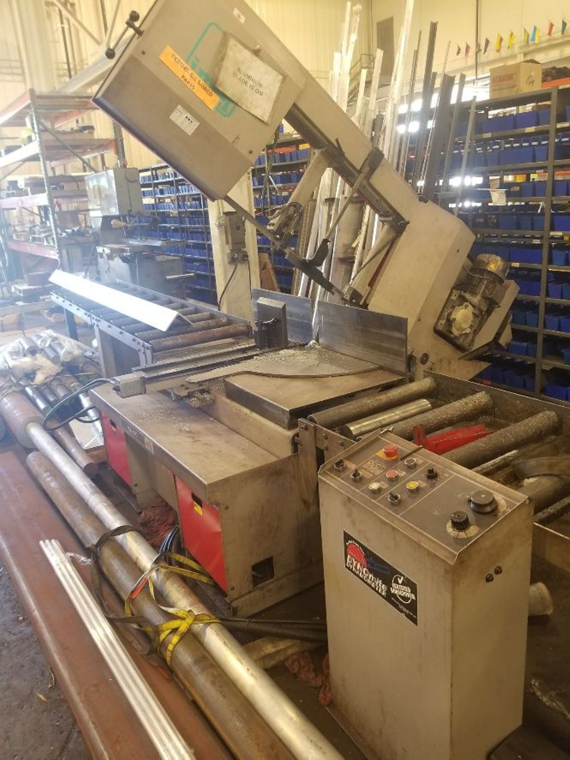 KMT (Kalamazoo Machine Tool) Model KS 600 Double Miter Band Saw, 20